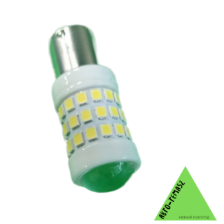 Лампа светодиодная 12-24v P21W 1шт. линза